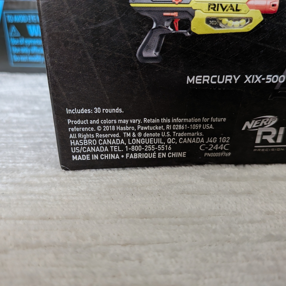 NERF Rival Fate XXII-100 Blaster - With 60 Extra Ammo Rounds Age 14+ New - Picture 12 of 16